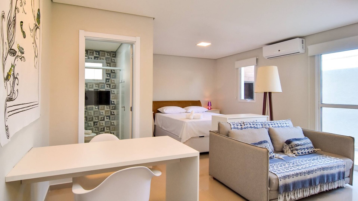 Santinho Apartment | Studio Garden Conforto no Santinho/Ingleses HY0719
