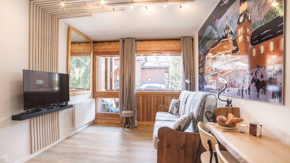 Megeve Apartment | Studio l'Orée - City centre - Megève