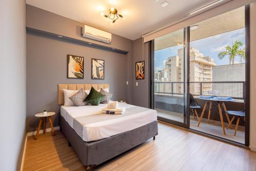 Bela Vista Apartment | Studio minimalista e completo na Frei Caneca