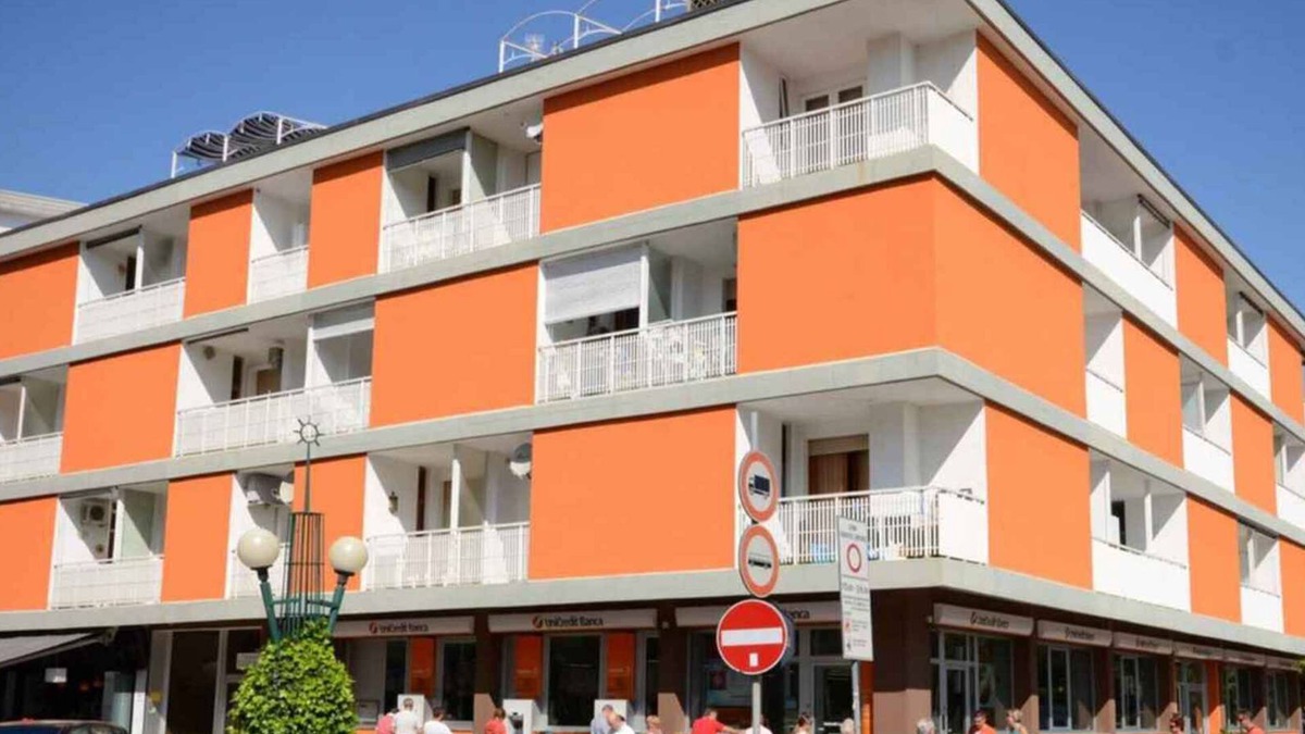 Bibione Apartment | Studio mit Klimaanlage und Balkon