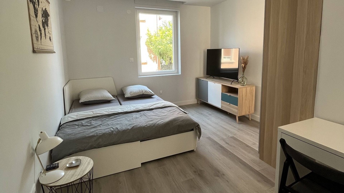 Hoenheim Apartment | Studio Neuf aux Portes de Strasbourg Pour Séjour pro ou Loisir