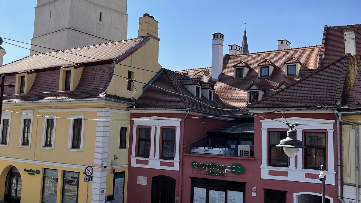 Historic Center Apartment | Studio overlooking the old town of Sibiu