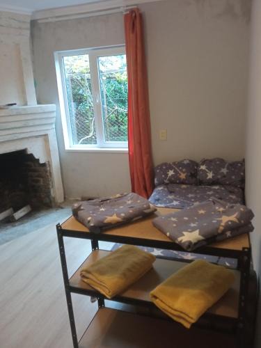 Zugdidi Apartment | studio with a fireplace
