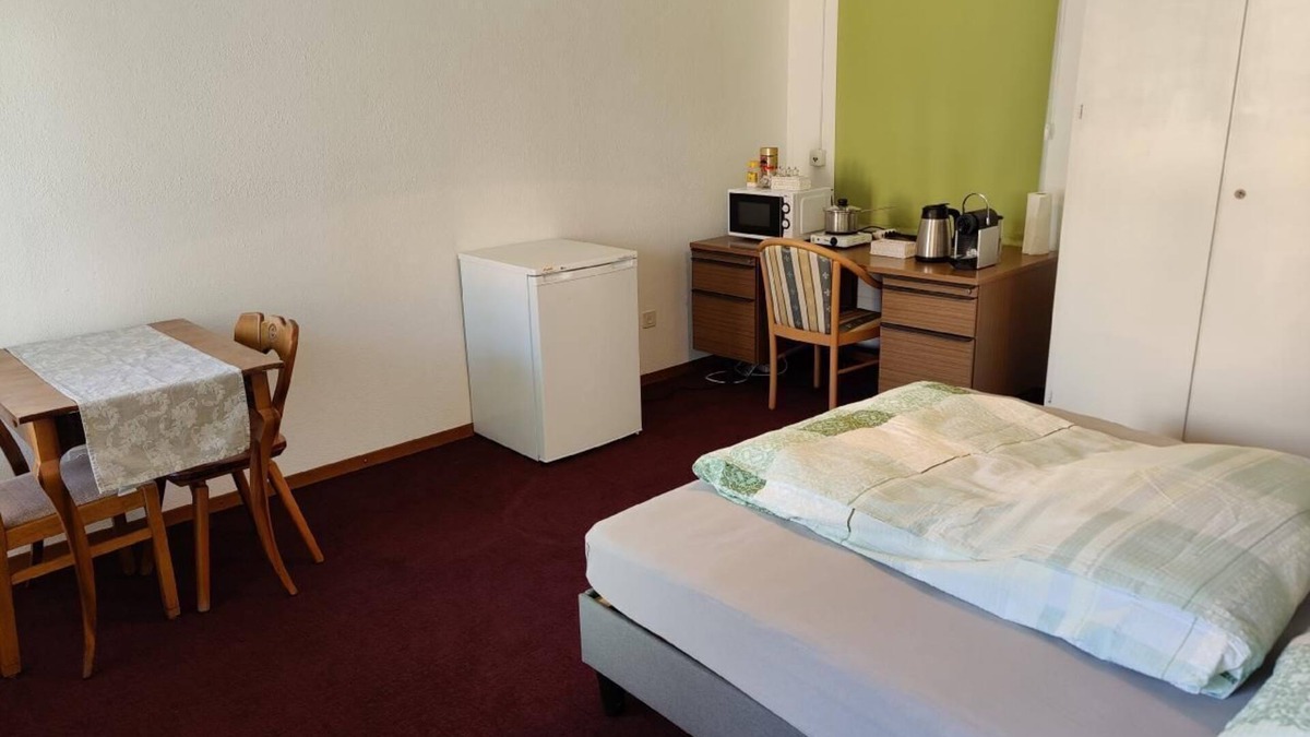 Pizol Apartment | Studio with bathroom and kitchenette