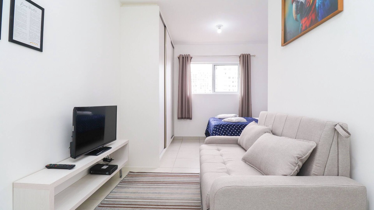 Matriz Apartment | Studio with garage in the historic center of Curitiba