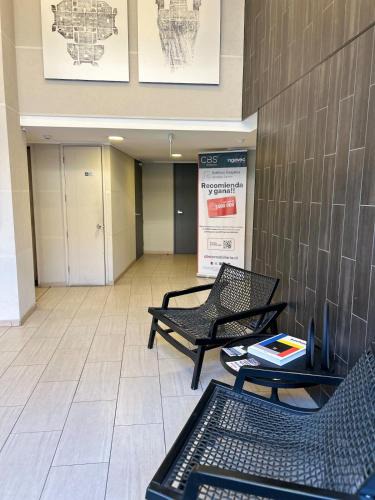 Downtown Santiago Apartment | Studio with pool in Barrio Republica