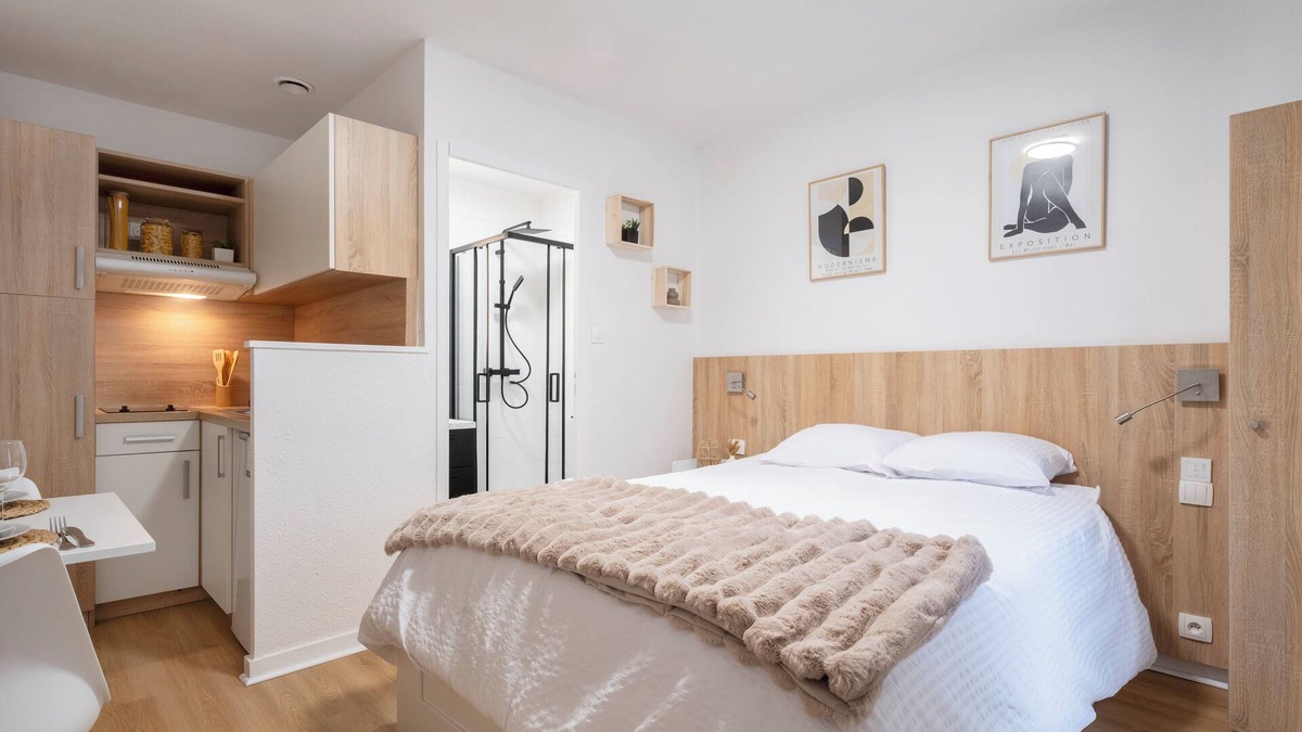 Marange-Silvange Apartment | Studios de la forêt: a cocoon in the heart of Amnéville's tourist center