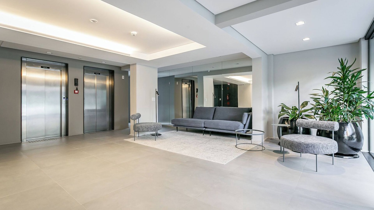 Centro Condo | Studios Rio Branco by Viva - Prédio moderno, aptos com cama king-size no centro de Floripa