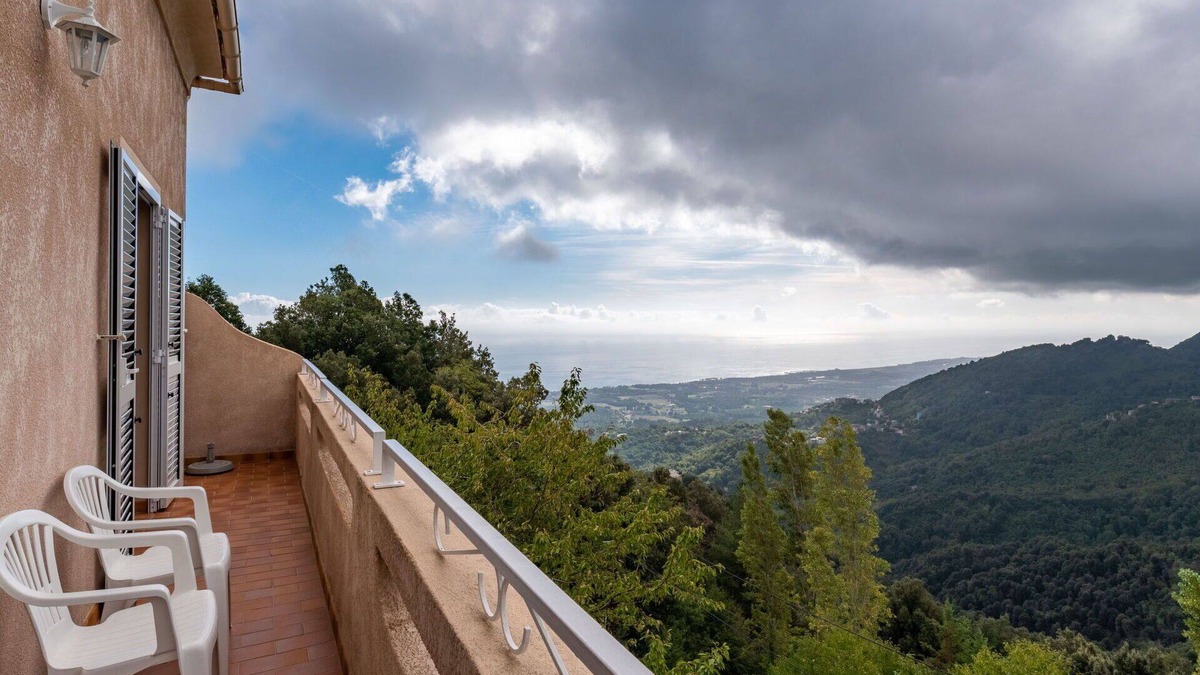 San-Giovanni-di-Moriani House | Stunning private villa for 6 people with TV, patio, panoramic view and parking