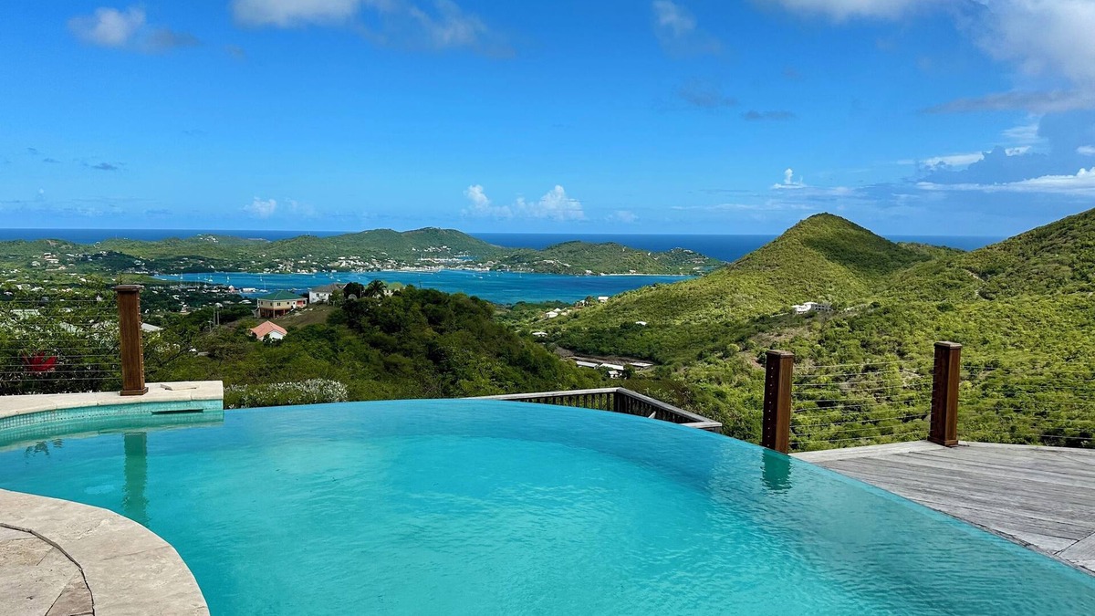 Falmouth Villa | Stunning 3+ BDRM Villa with Infinity Pool & Breathtaking Views