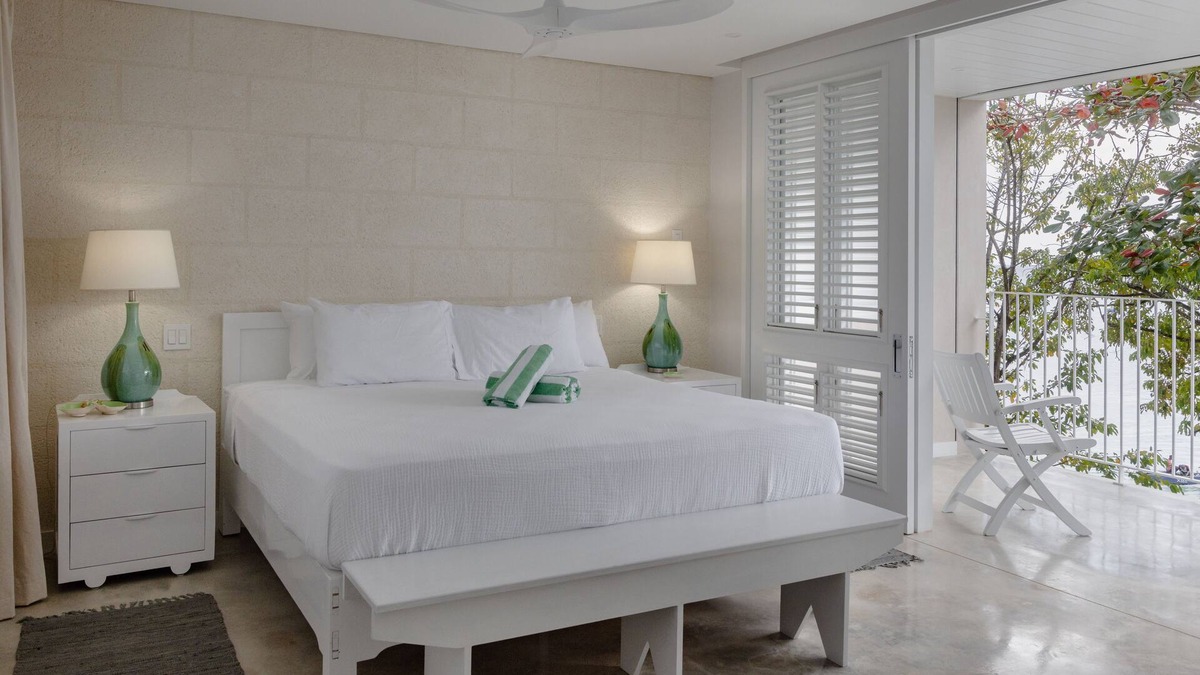 Clinketts Villa | Stunning 3BR beachfront property, w/private steps to the beach