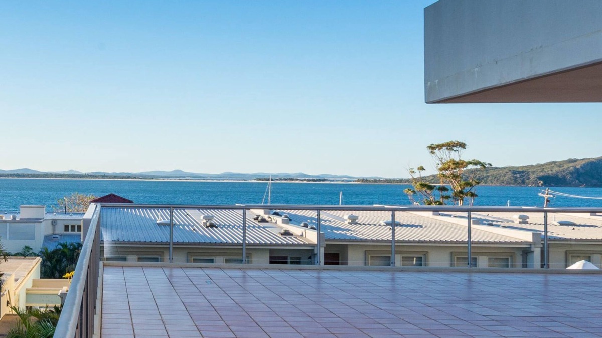 Shoal Bay Apartment | Stunning apartment with water views and a pool