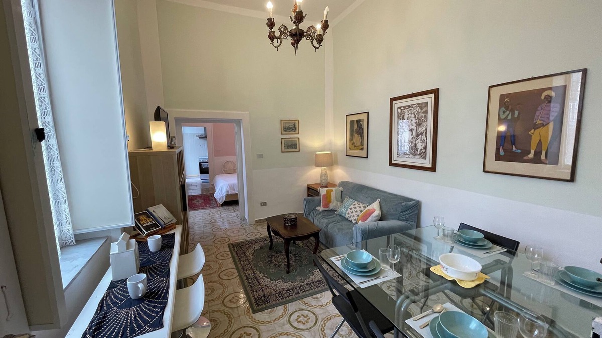 Rione Sanita Apartment | Stunning Apartment with petite terrace in Aristocratic Palace