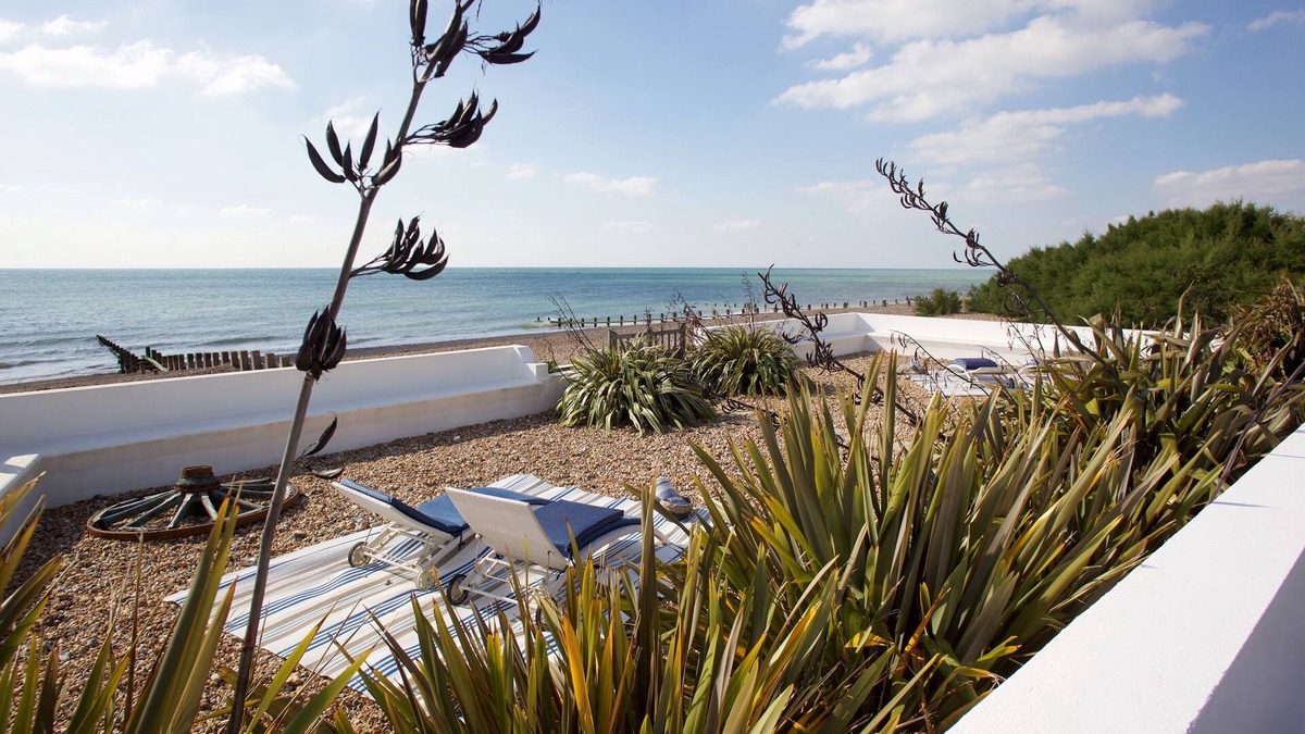 Littlehampton House | Stunning beach front property with sea views and hot tub featured in Tatler