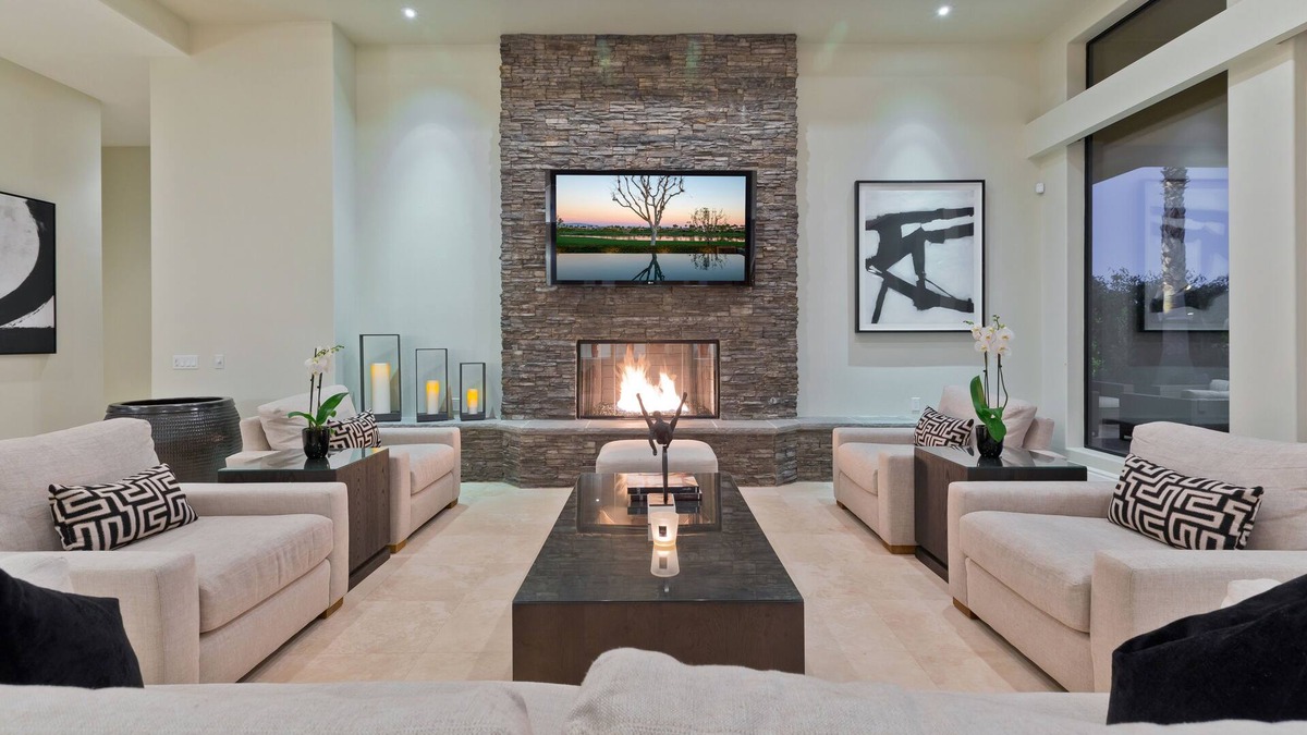 La Quinta House | Stunning Contemporary Estate on PGA West Golf Course Pool & Spa #228334