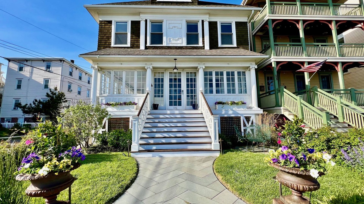 Ocean Grove House | Stunning historic home on 1st beach block w/Lake and Ocean views!