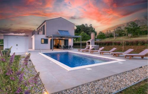 Manjadvorci House | Stunning Home In Barban With Wifi