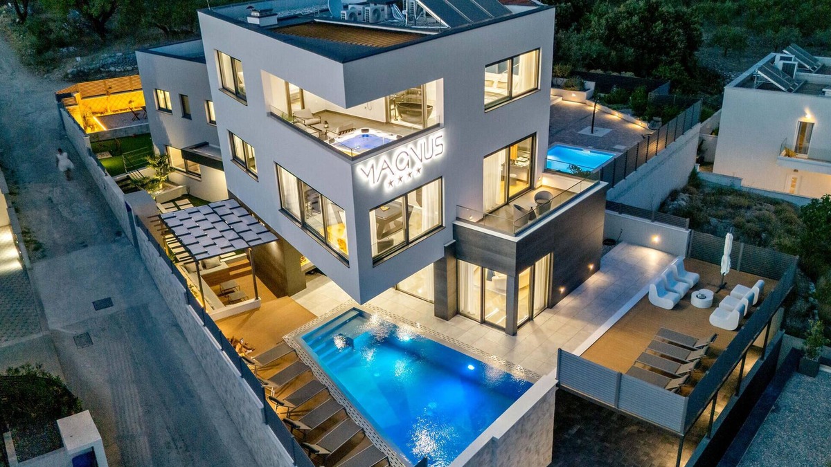 Zelenka House | Stunning home in Makarska with sauna