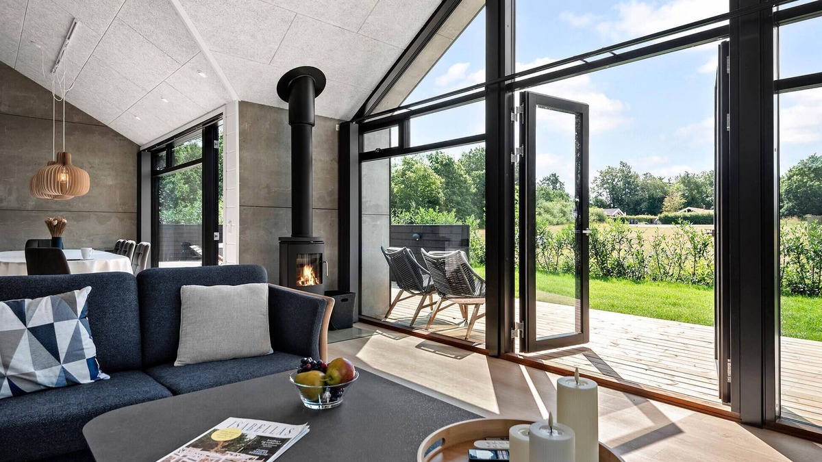 Saksild Strand House | Stunning home in Odder with sauna