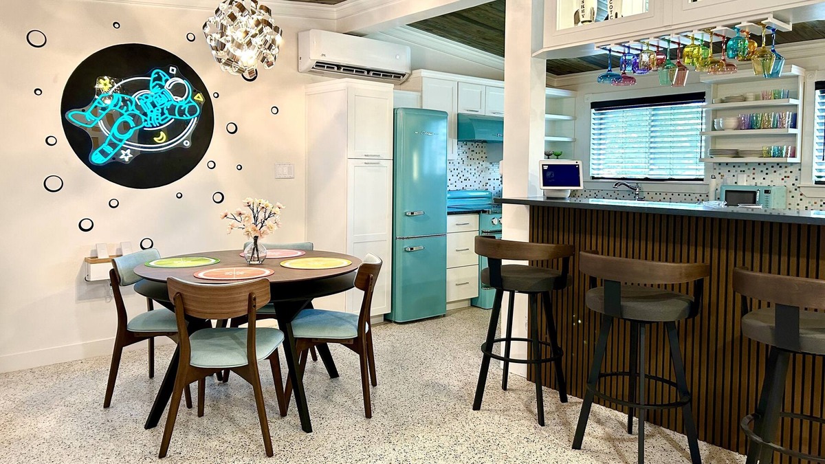 Titusville House | Stunning Mid Century Modern Home with Amazing Pool Near Space, Nature and Disney