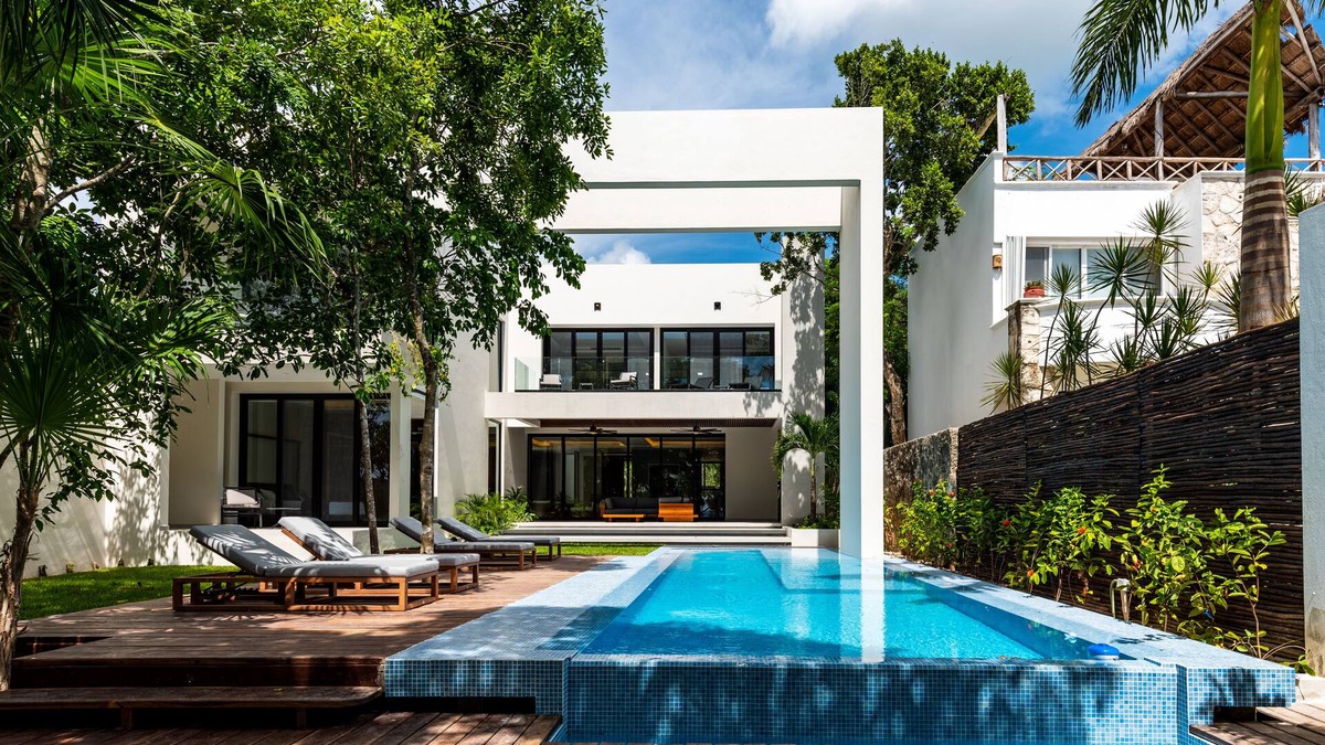 Colonia Andres Villa | Stunning 10-Bedroom Oceanfront Oasis with 2 Pools & Hot Tub