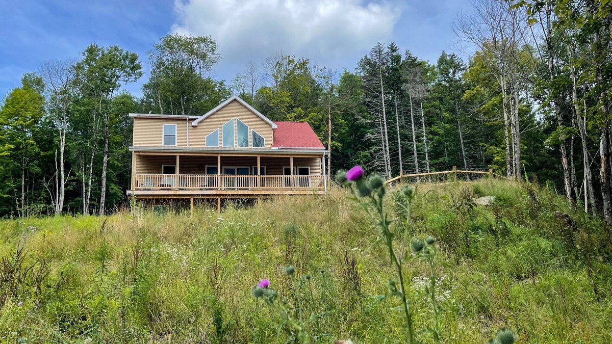Osceola Ski Chalet | Stunning New Chalet in 17 acre Tug Hill Woodland Retreat