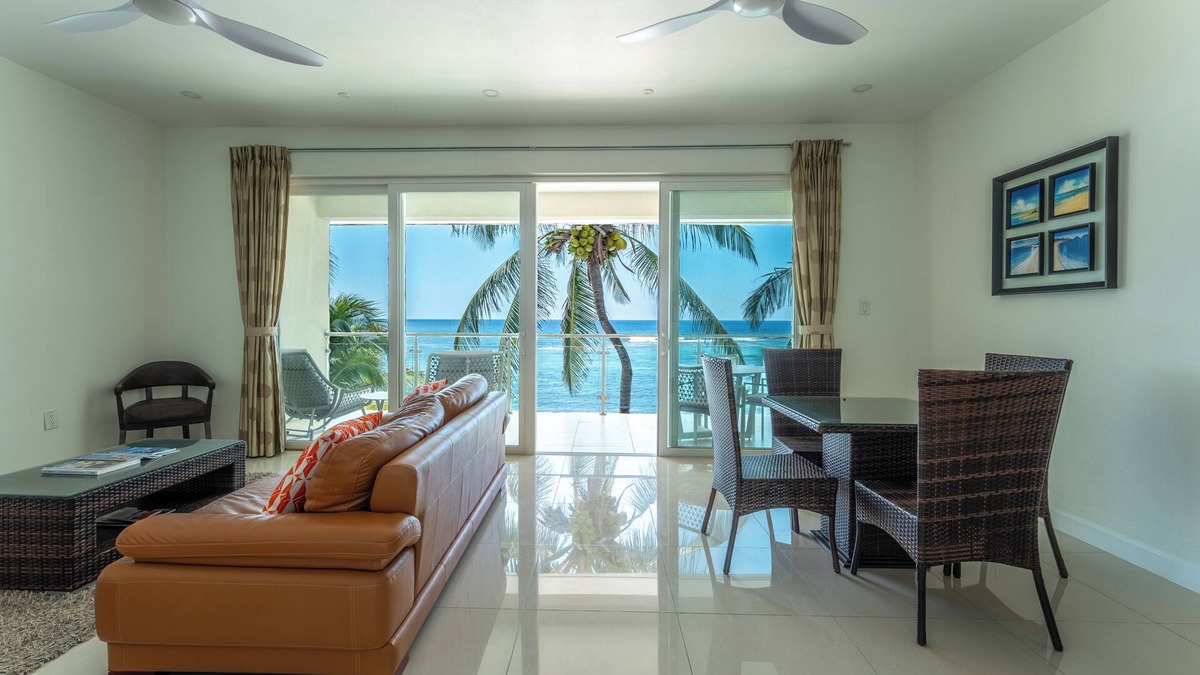 Bodden Town Condo | Stunning Ocean Front Sea Palm Villa #8