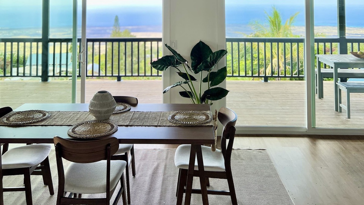 Kailua-Kona House | Stunning Ocean Views + Designer Designed Kona Home