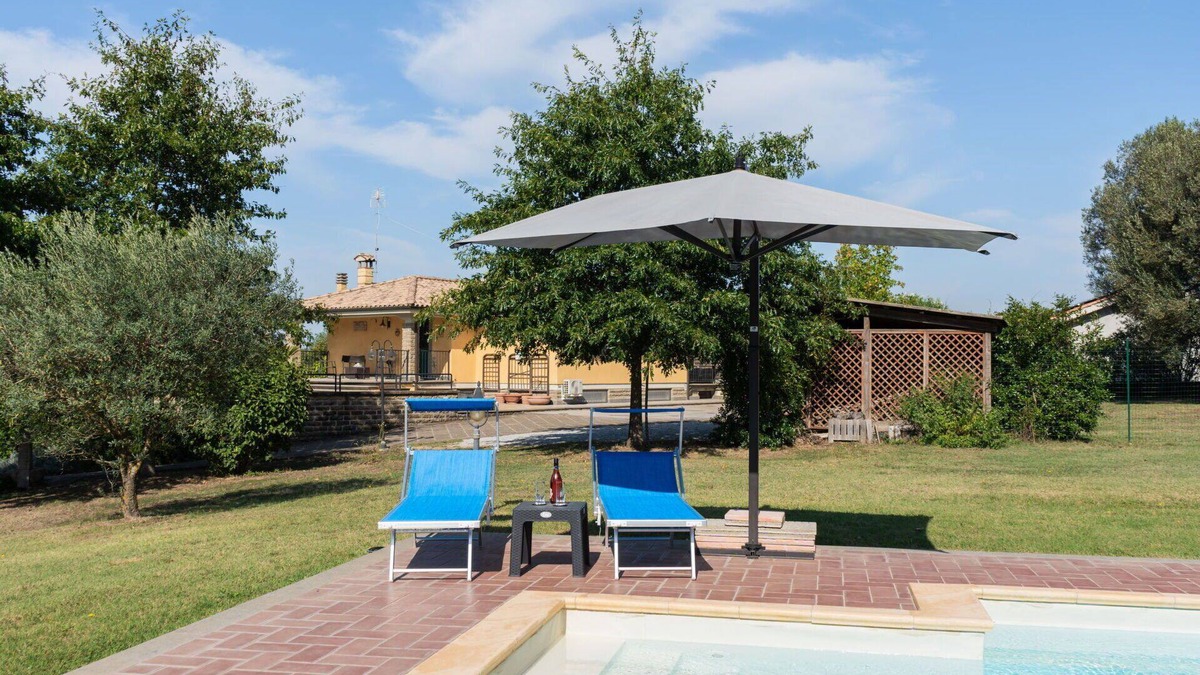 Manziana Villa | Stunning private villa for 6 people with private pool, WIFI, A/C, TV, patio and pets allowed