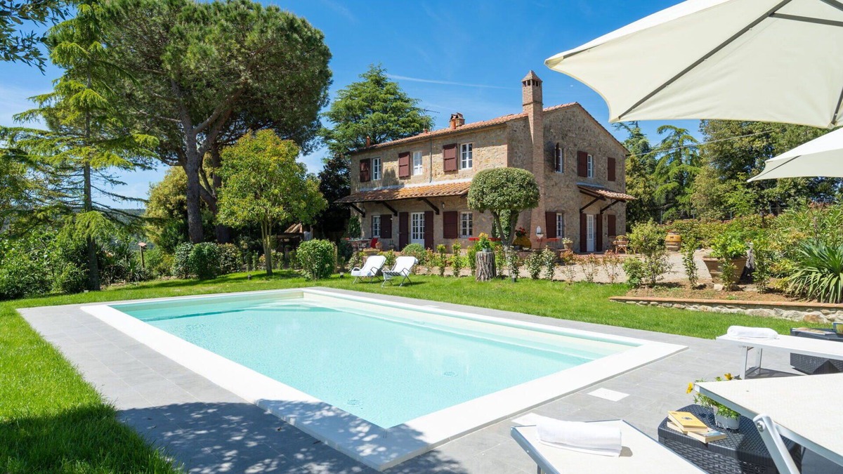 Gambassi Terme Villa | Stunning private villa with A/C, WIFI, private pool, TV and panoramic view, close to San Gimignano