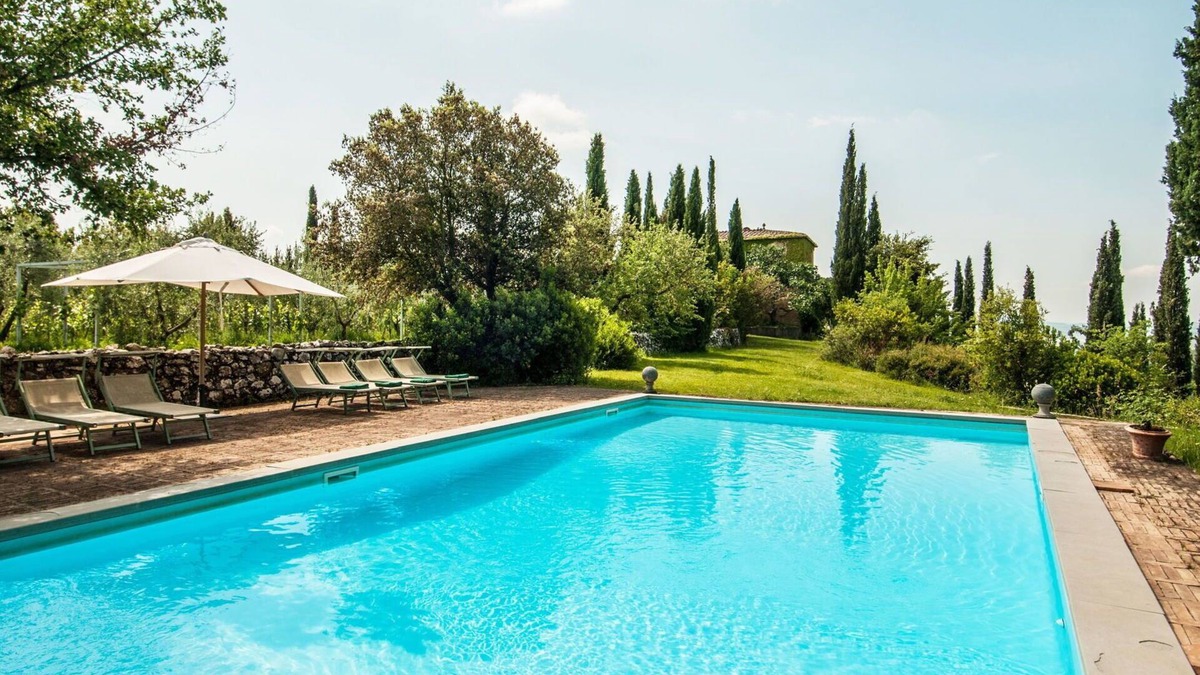 Montalcino Villa | Stunning private villa with A/C, private pool, WIFI, TV, patio, panoramic view and parking