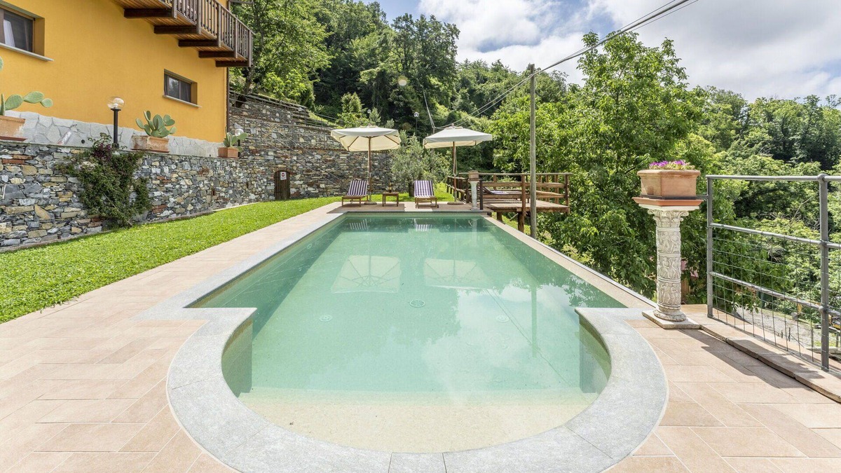 Tribogna Villa | Stunning private villa with private pool, A/C, internet, TV, terrace, pets allowed, panoramic view