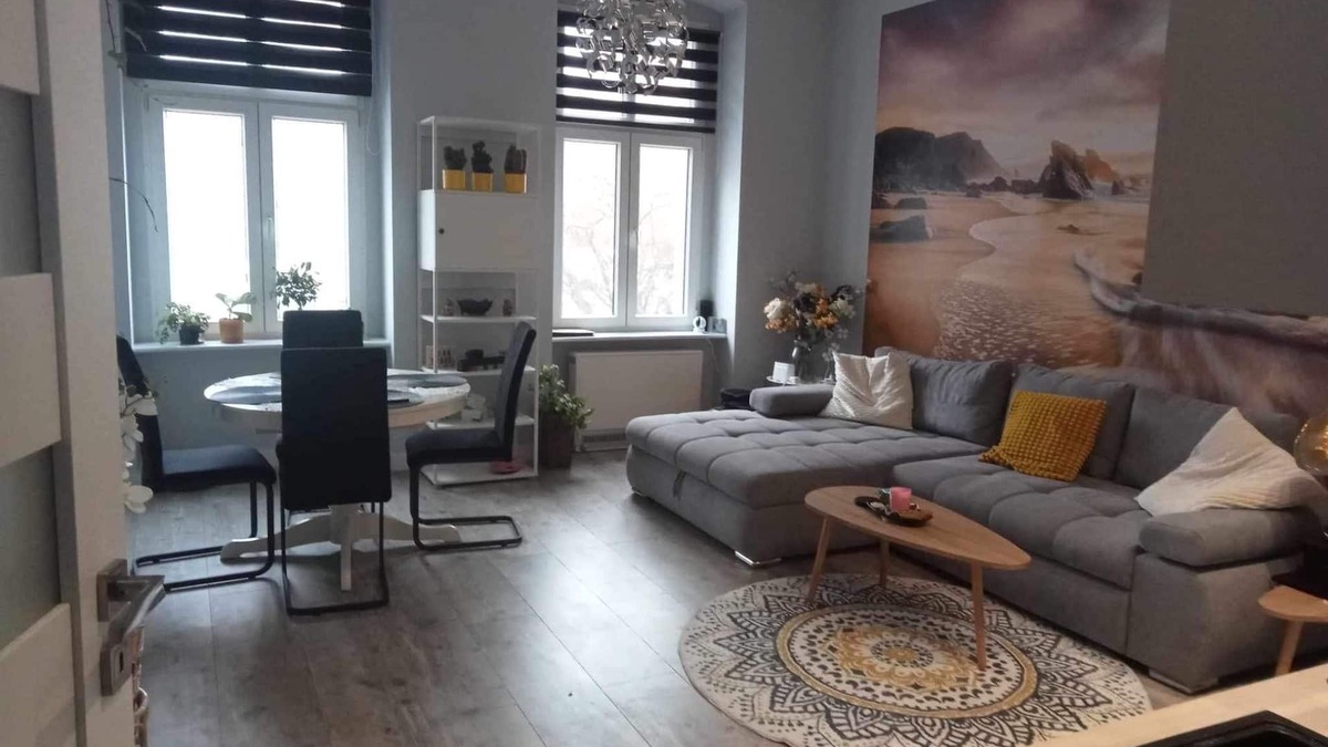 West Pomeranian Voivodeship Condo | Stunning, remodeled condo in historic building along Odra River!