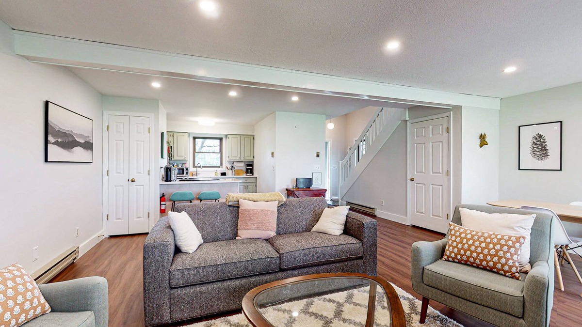 West Hartford House | Stunning townhome with on-site golf, pools, ski trails, and fitness center