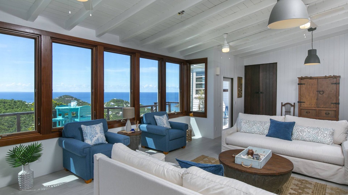 Monte Villa | Stunning Views, Peaceful Location, Large Pool & Minutes from Cruz Bay
