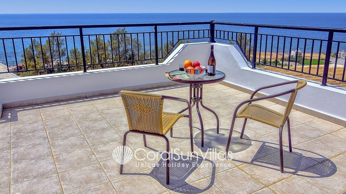 Pomos Villa | Stunning Villa in quiet area, 180 degree Sea Views Sleeps 10