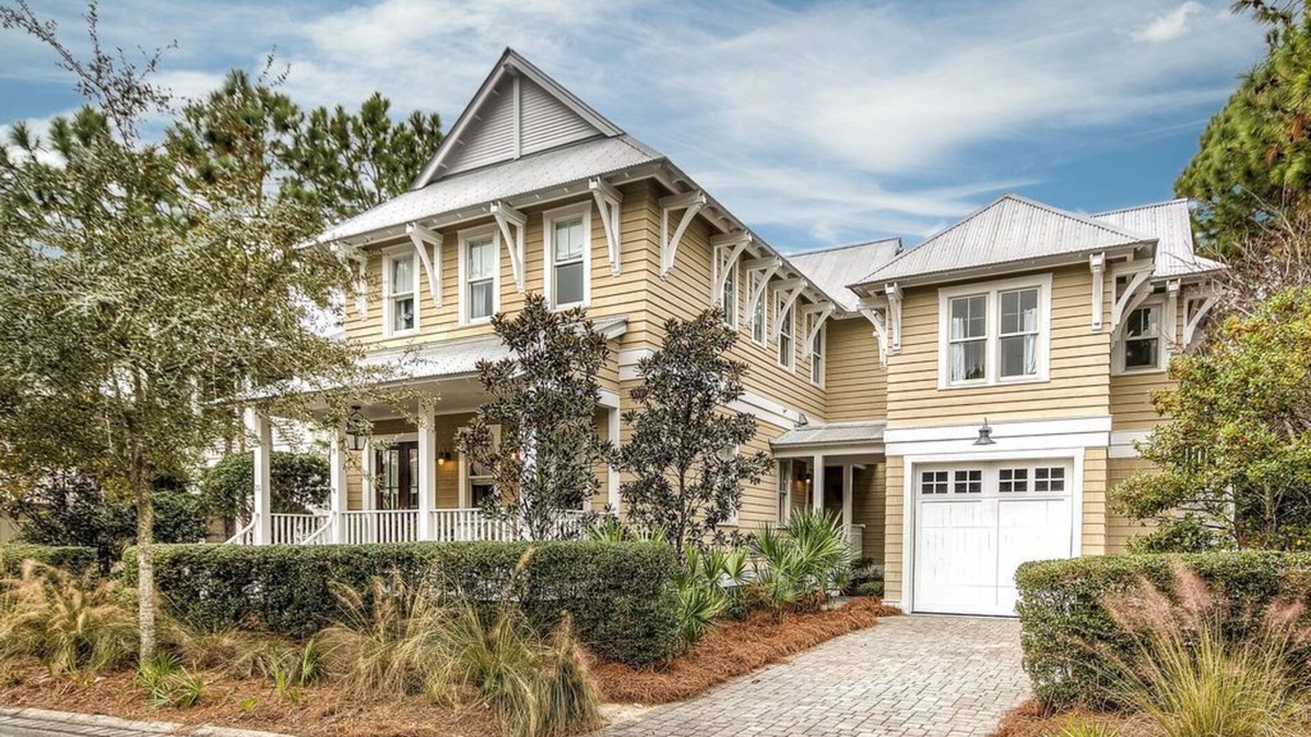 Forest District House | Stunning Watercolor Retreat! Private Pool! Carriage House!