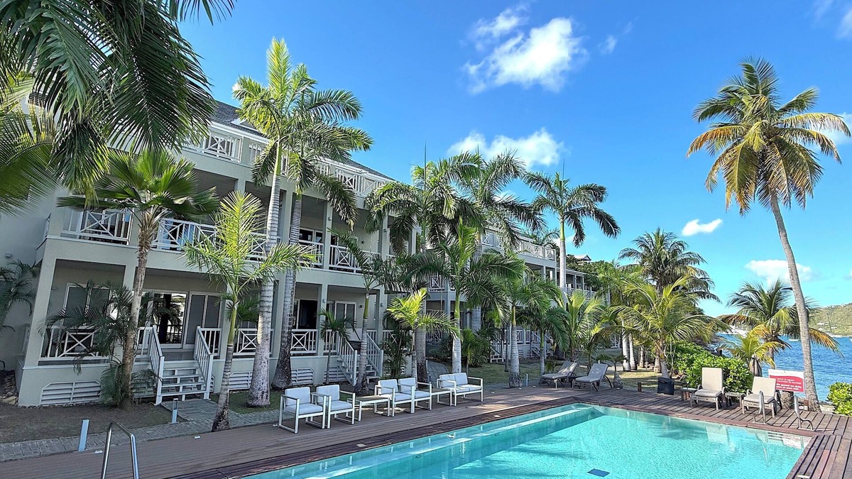 Bouvet Island Apartment | Stunning Waterfront Suite, Antigua English Harbour