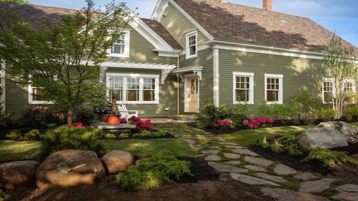 Waldoboro House | Stunning Waterfront Home, Renovated 1880's Cape, Patio Fireplace, Chefs Kitchen