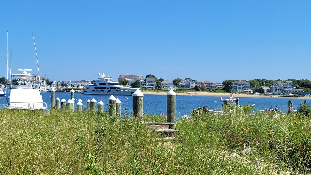 Hyannis House | Stunning waterfront with sandy beach & dock walking distance to top restaurants!