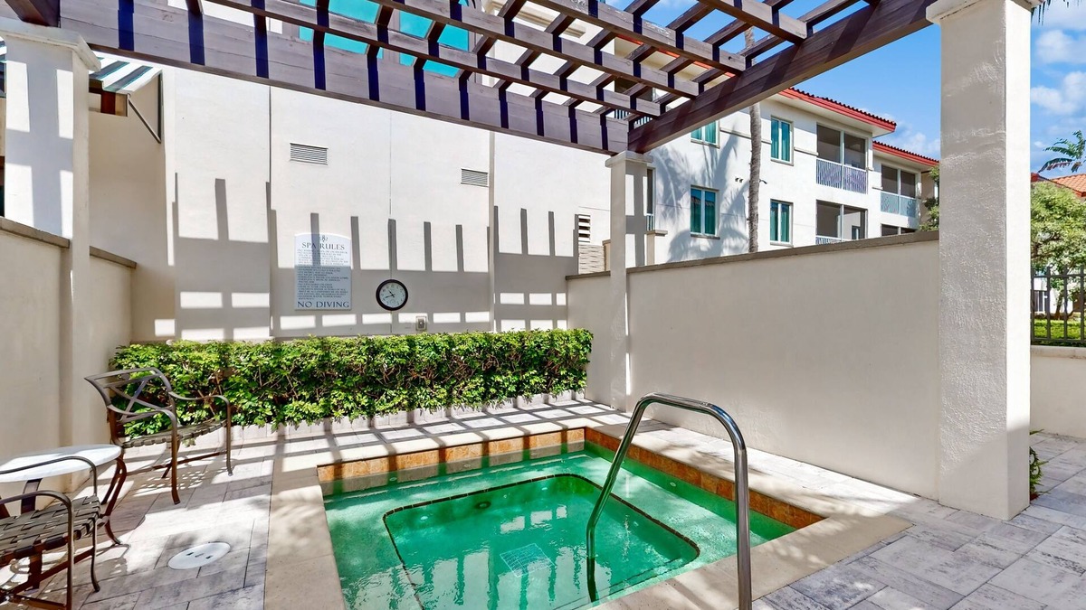Redevelopment Area Condo | Style, comfort, and convenience-Just a short walk to the heated outdoor pool
