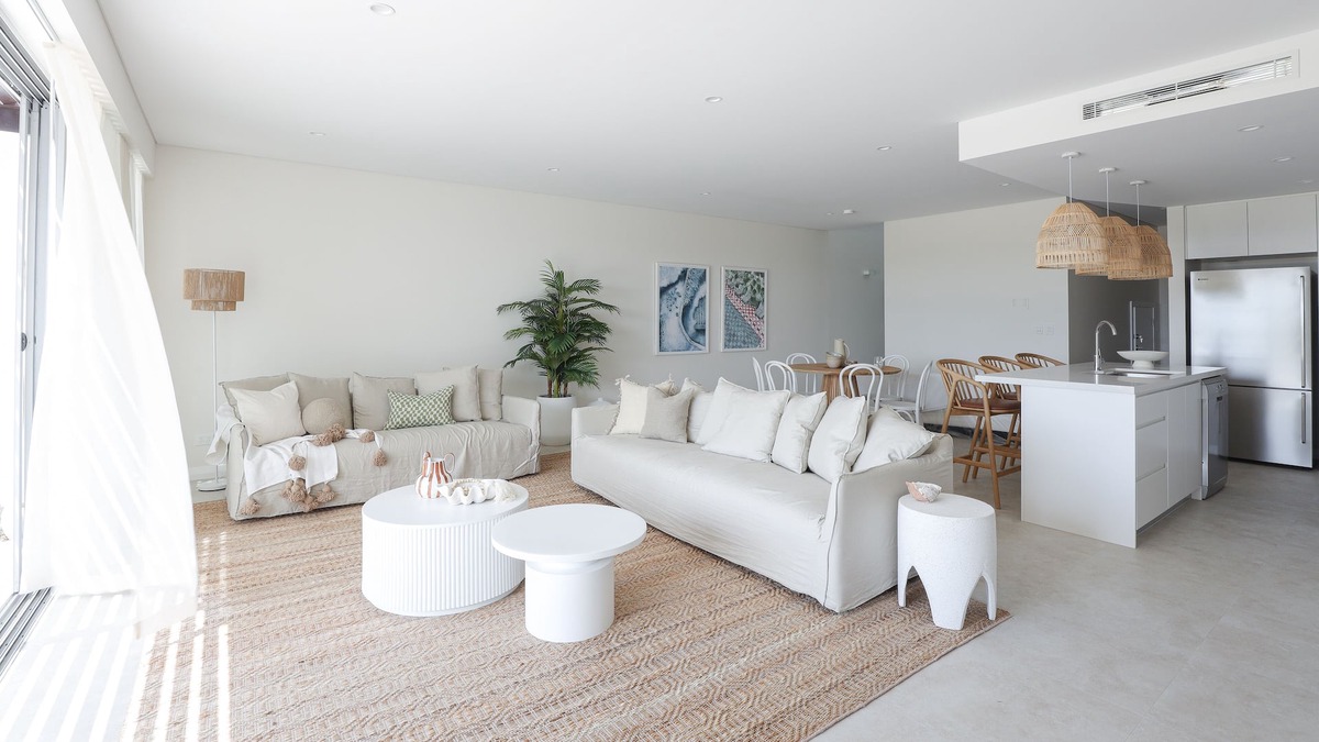 Magenta Shores House | Styled by Oak & Orange Int Designers located at Magenta Shores beachside estate