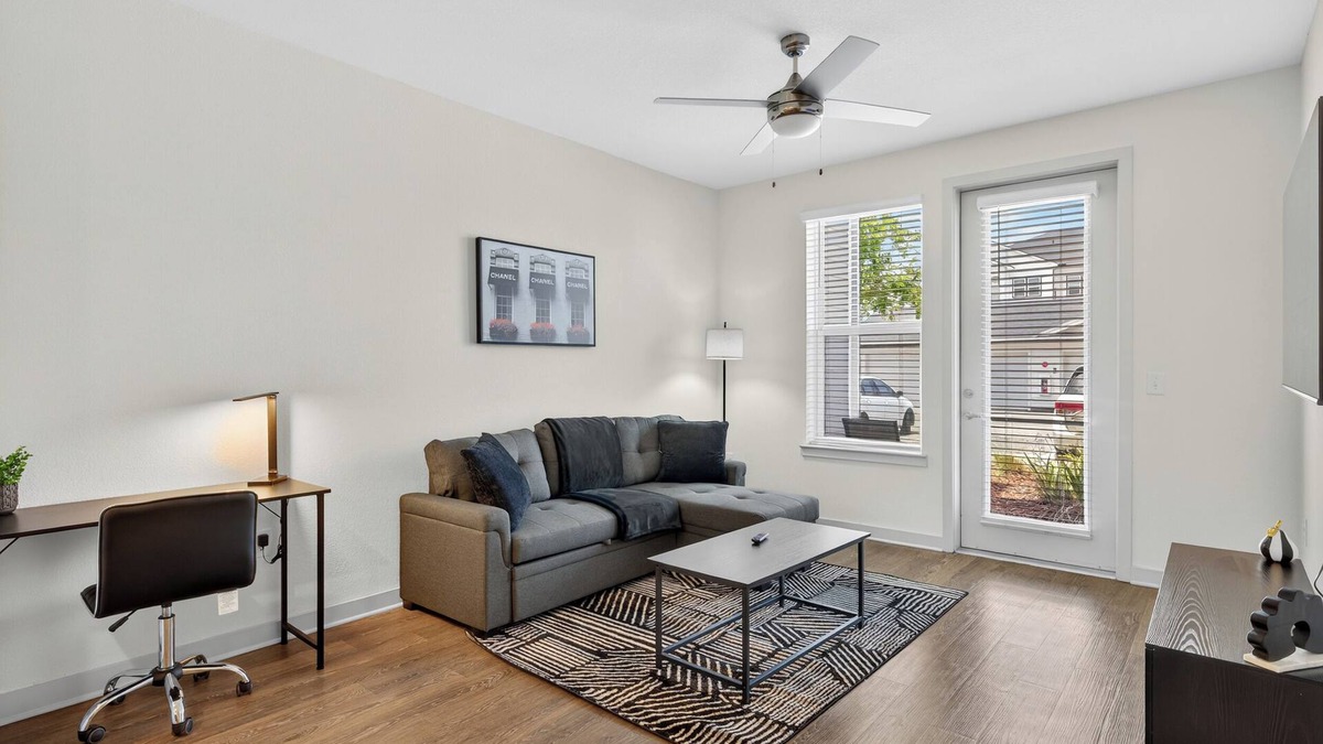 Arlington Apartment | Stylish 1BR Apt/King Bed/ Pool/Close to Beach