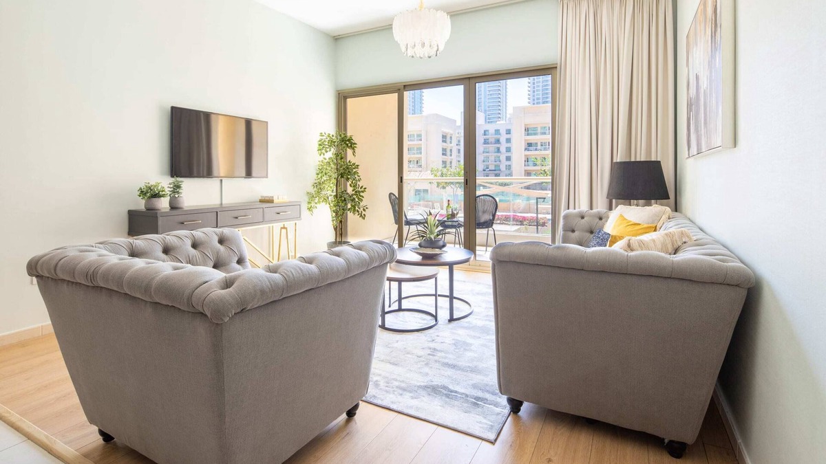 The Greens Apartment | Stylish 1BR Close to Golf Course in The Greens