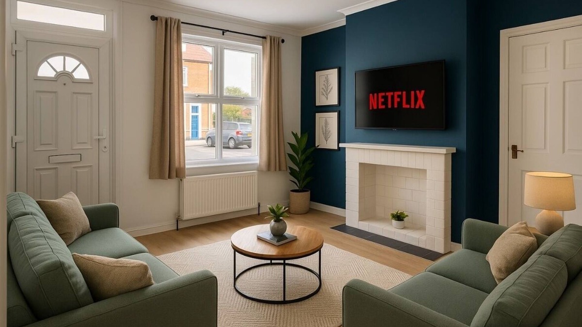 Gillingham House | Stylish 2 Bed House - Sleeps 6, Pool Table, Near Station, Contractor Friendly