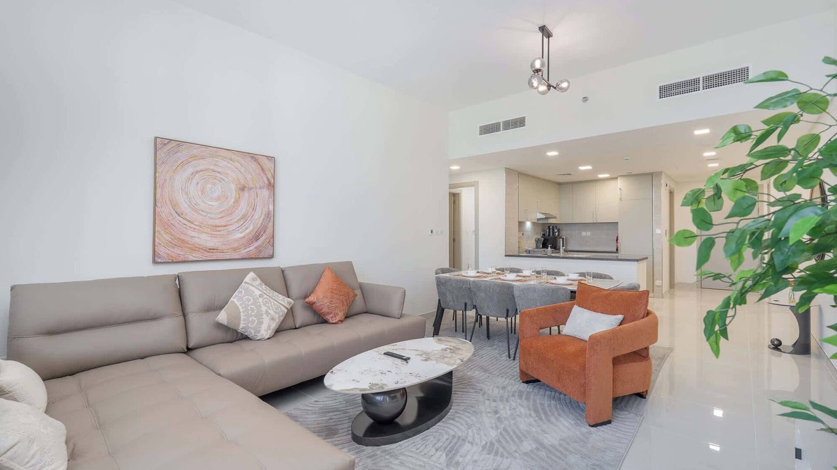 Dubai Apartment | Stylish 2BR with Amazing Pool View in Taya