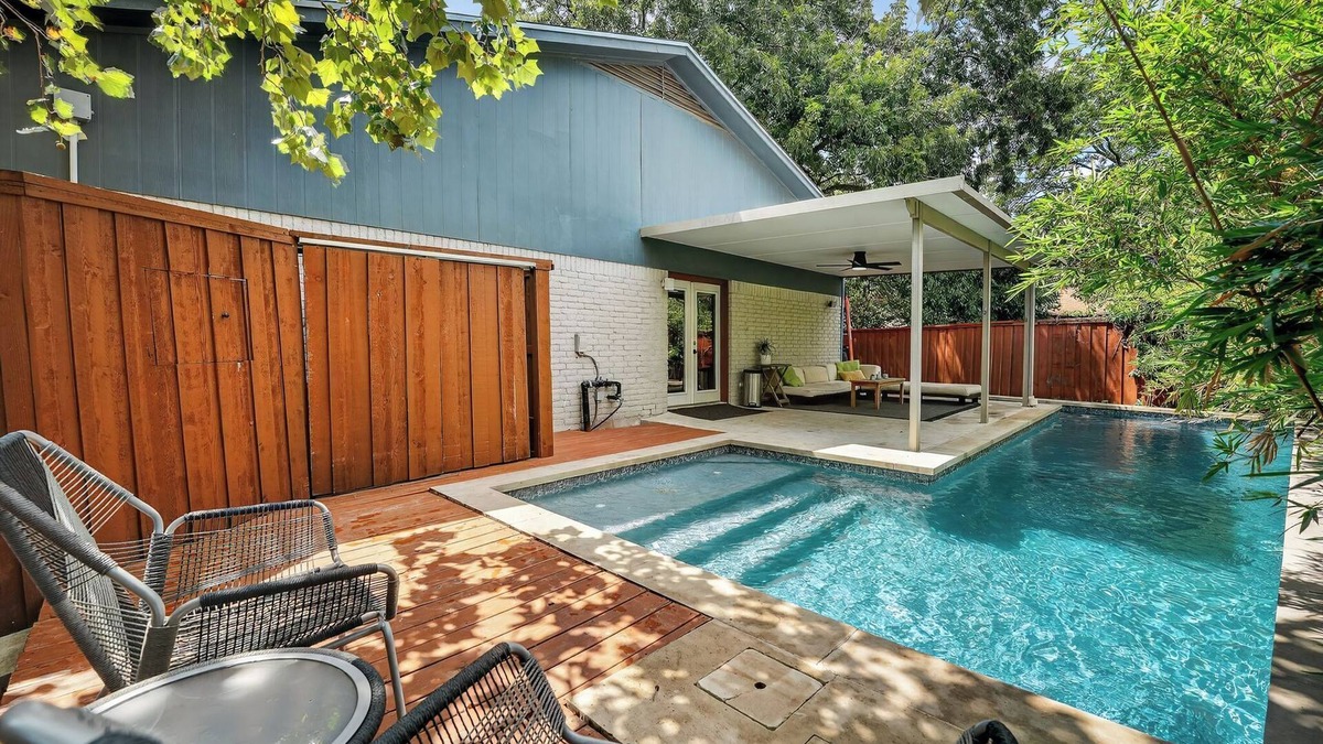 North Austin Civic Association House | Stylish 3BR Home + Private Pool