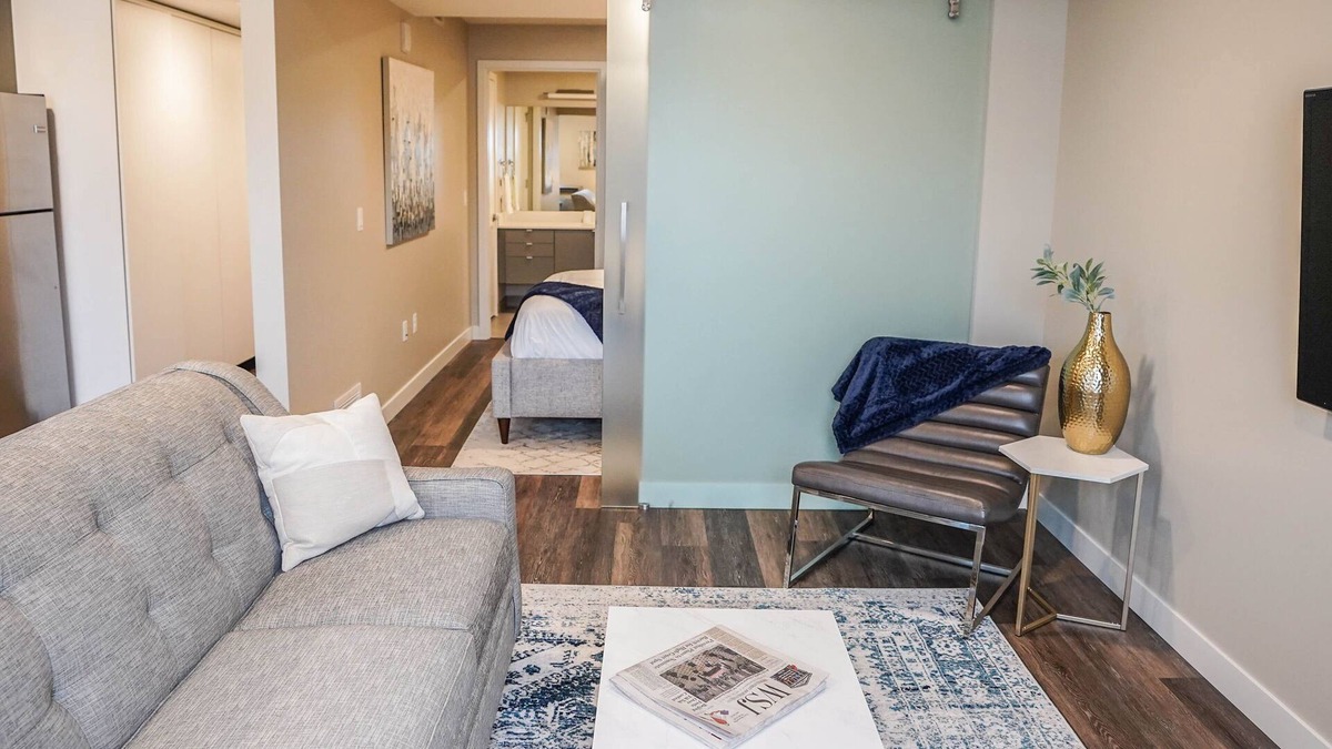 Grand Rapids Apartment | Stylish Apartment Downtown - Perfect for Long Stays