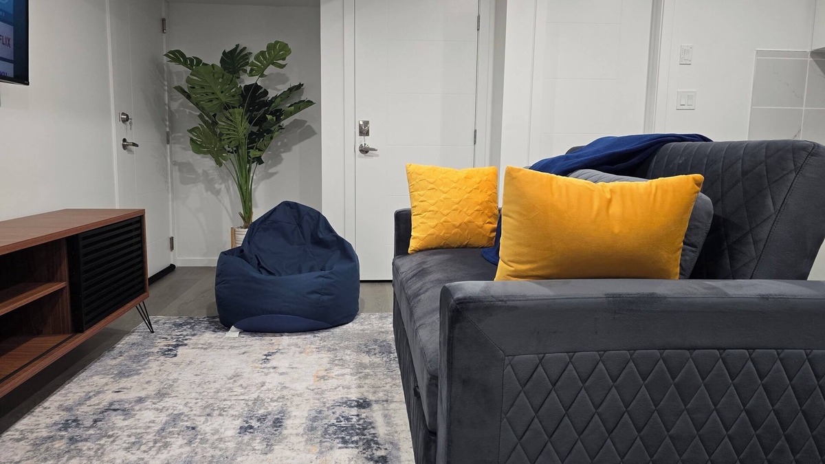 Southeast Edmonton Apartment | Stylish basement suite in Orchards SW Edmonton