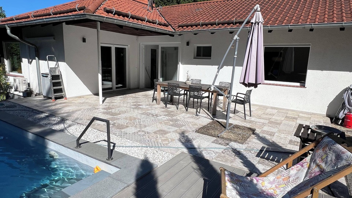Weinheim Cottage | Stylish country house with pool in Weinheim-Oberflockenbach - quiet, in the countryside
